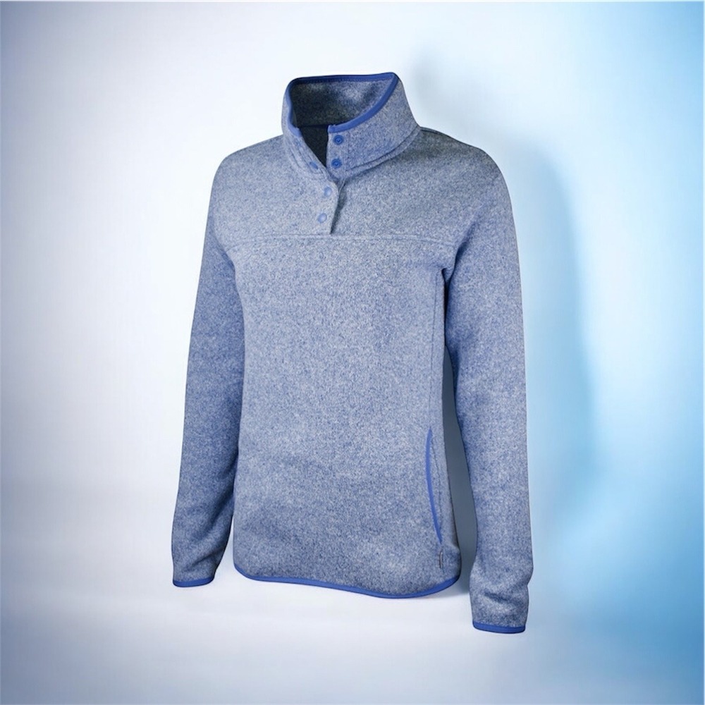 Eddie Bauer Women's Radiator
Fleece 2.0 Snap Mock Neck‎ Sweater
Heathered Blue L